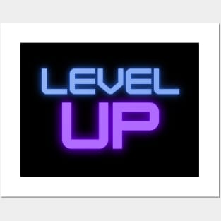 Level UP Posters and Art